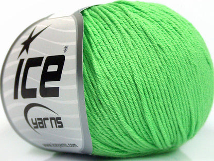 Organic Baby Cotton Light Green Sku:fnt2-54729