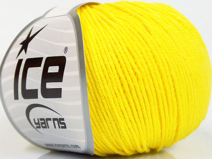 Organic Baby Cotton Yellow Sku:fnt2-54731