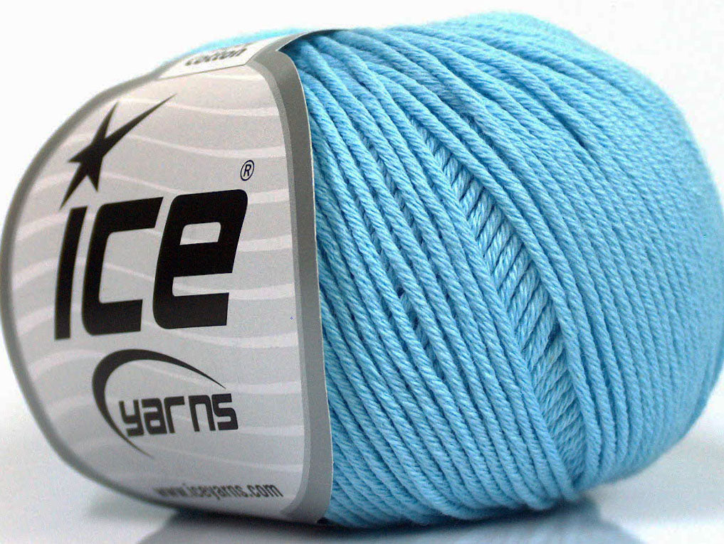 Organic Baby Cotton Baby Blue Sku:fnt2-54946