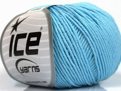 Organic Baby Cotton Baby Blue Sku:fnt2-54946