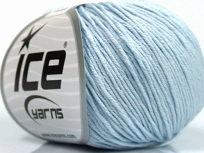 Organic Baby Cotton Light Blue Sku:fnt2-55217