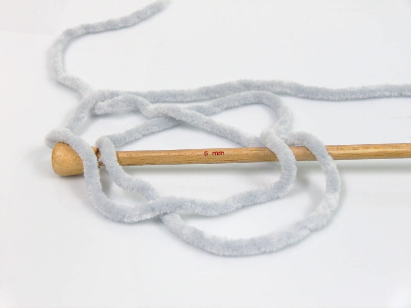 Chenille Baby Grey fnt2-55751