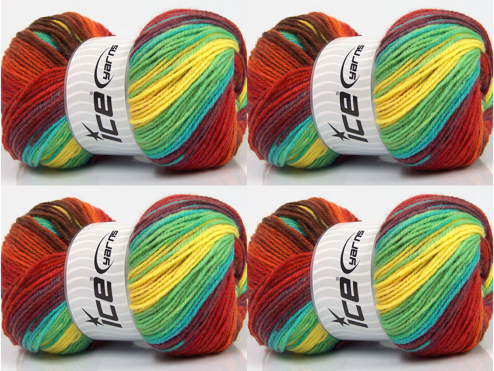 Magic Light Yellow, Green, Turquoise, Maroon, Red, Burgundy Sku:fnt2-55958