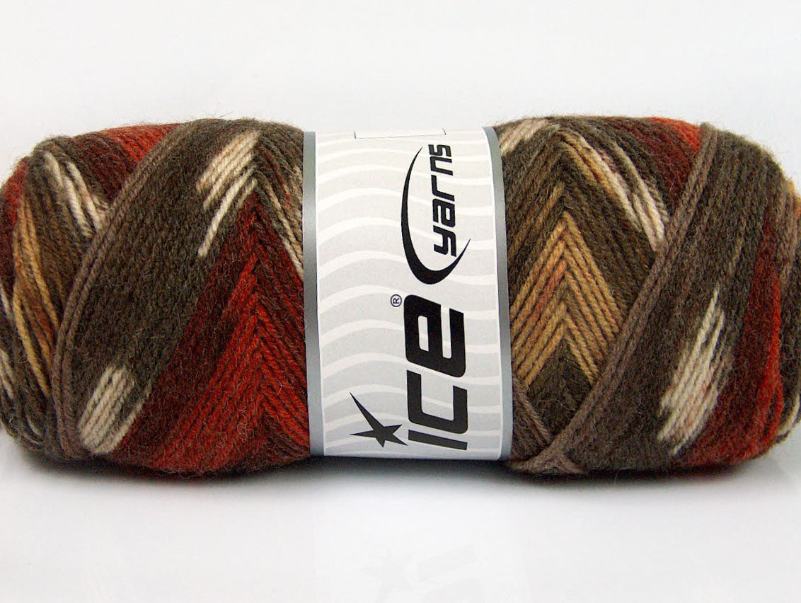 Bonito Ethnic Brown Shades, Copper, Cream Sku:fnt2-56449
