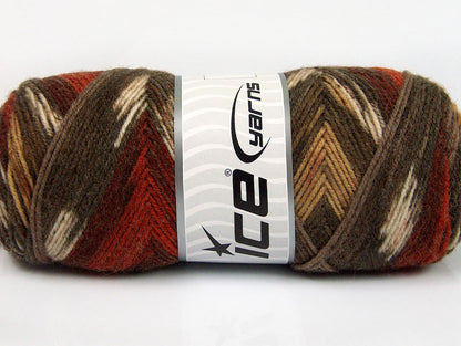 Bonito Ethnic Brown Shades, Copper, Cream Sku:fnt2-56449
