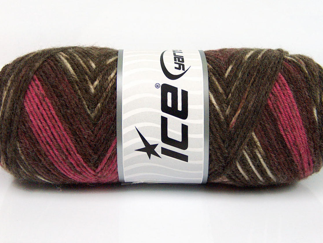 Bonito Ethnic Brown Shades, Pink, Maroon Sku:fnt2-56450