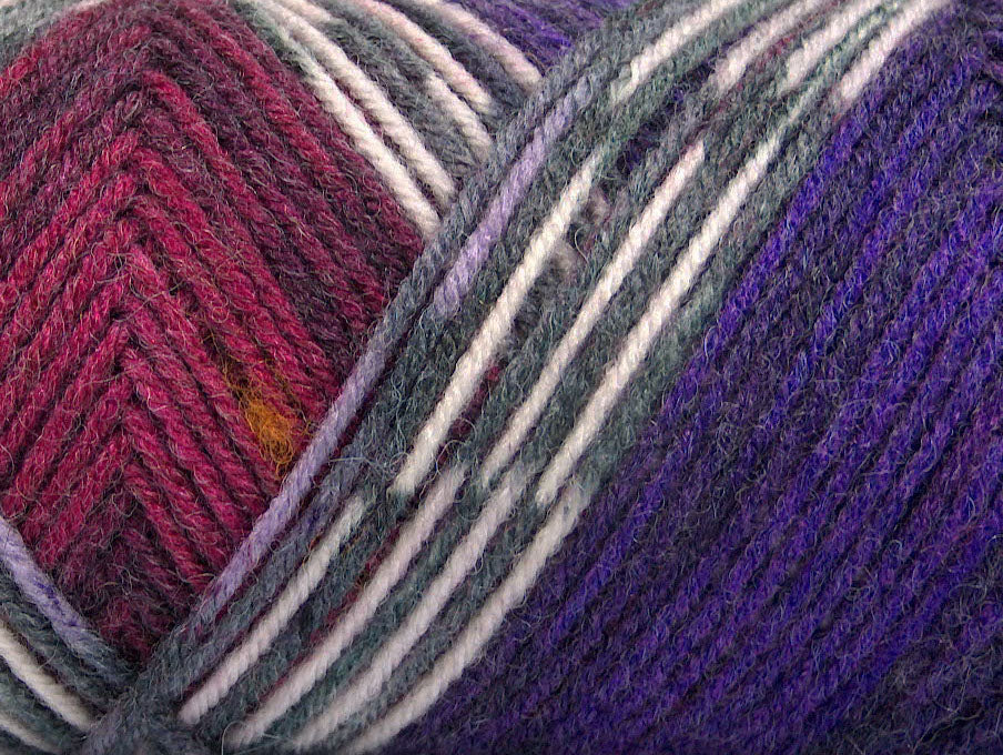 Bonito Ethnic Purple, Burgundy, White, Grey Sku:fnt2-56453