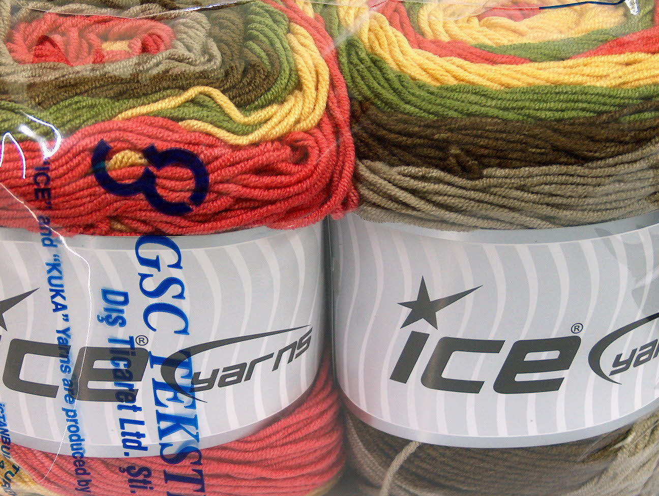 Cakes Aran Brown, Green, Yellow, Salmon, Grey Sku:fnt2-56545