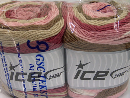 Cakes Aran Orchid, Pink, Beige, Camel Sku:fnt2-56546