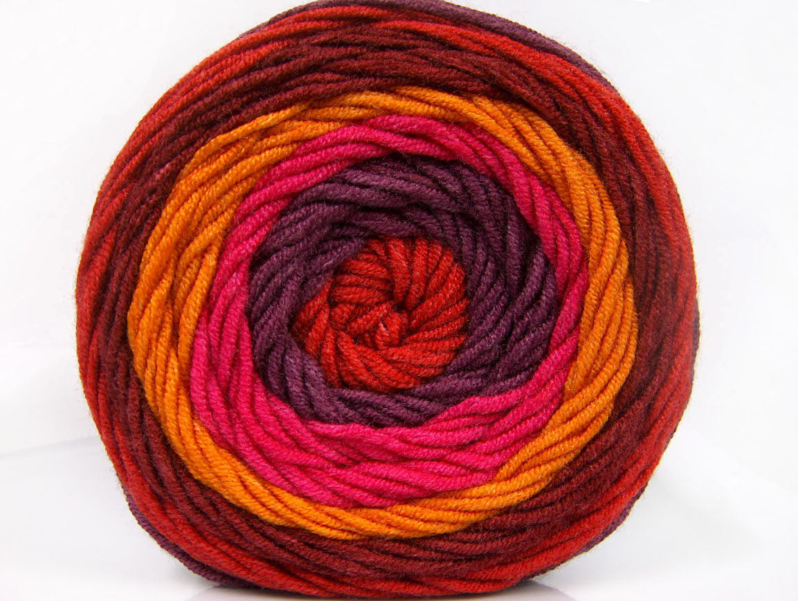 Cakes Aran Burgundy, Orange, Pink, Maroon, Red Sku:fnt2-56549