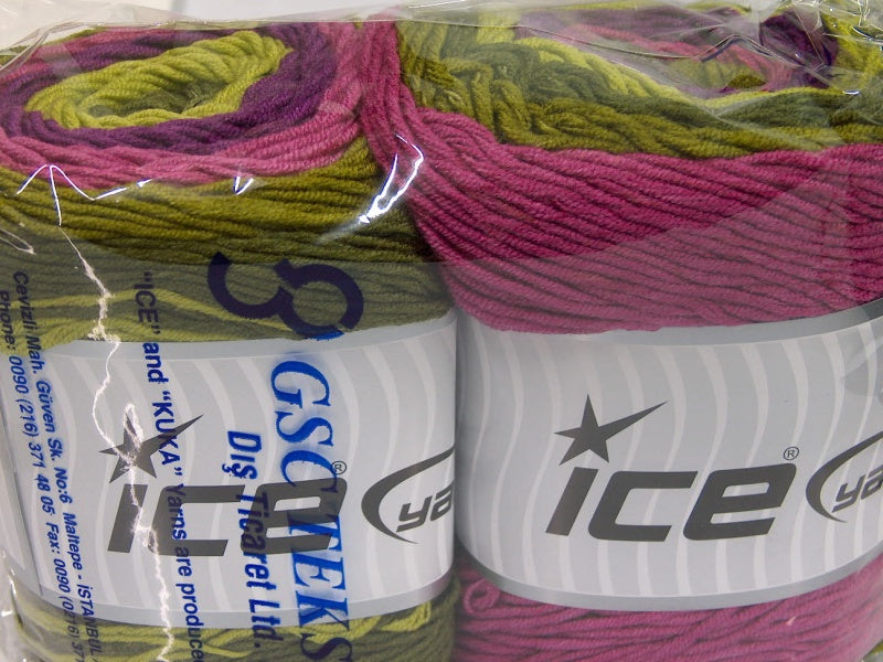 Cakes Aran Green Shades, Purple, Orchid Sku:fnt2-56552