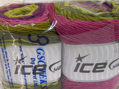 Cakes Aran Green Shades, Purple, Orchid Sku:fnt2-56552