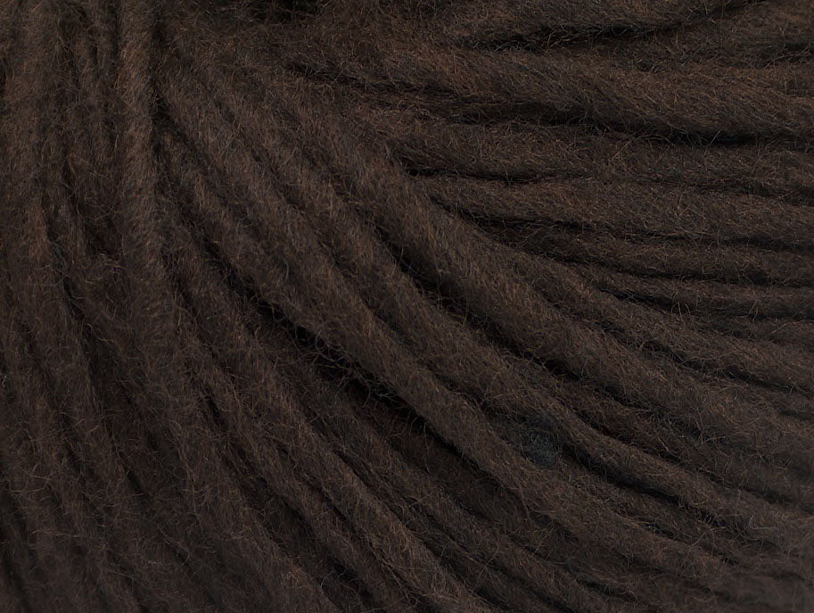 Wool Cord Aran Dark Brown fnt2-57002