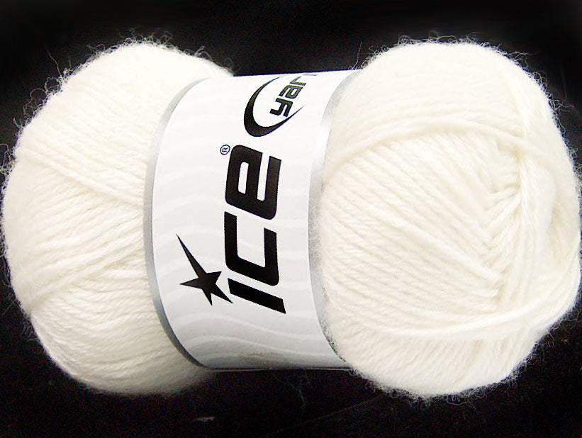 Silk Merino DK Ecru Sku:fnt2-57669