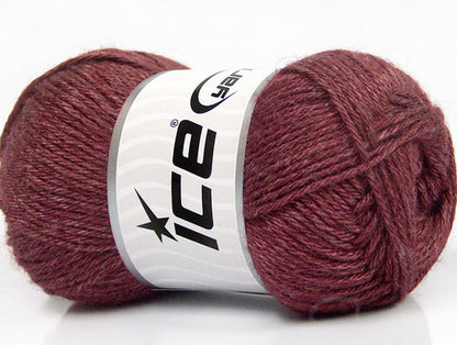 Silk Merino DK Maroon Sku:fnt2-57674