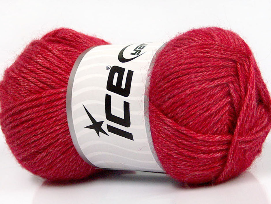 Silk Merino DK Bright Red Sku:fnt2-57675