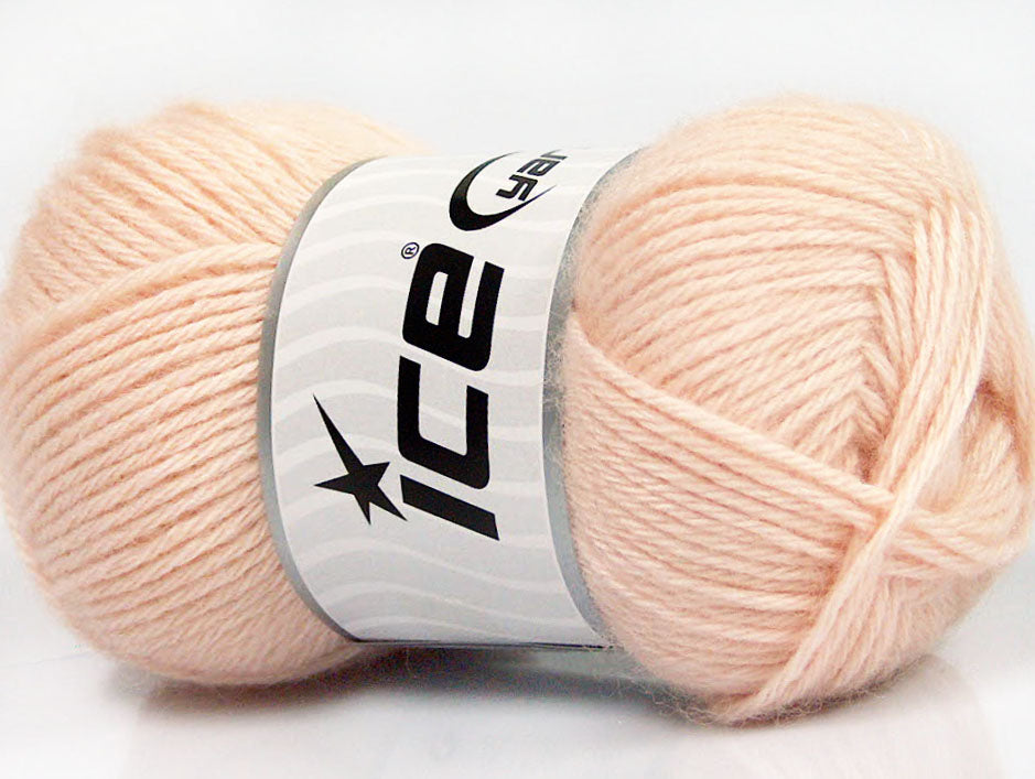Silk Merino DK Light Salmon Sku:fnt2-57677