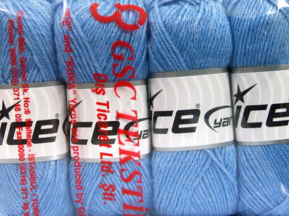 Silk Merino DK Blue Sku:fnt2-57680