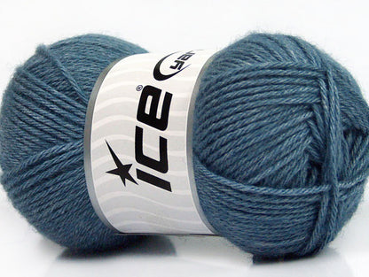 Silk Merino DK Jeans Blue Sku:fnt2-57681