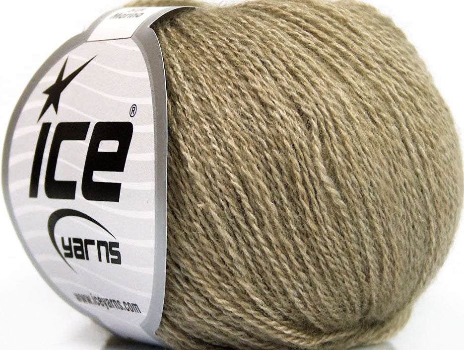 Silk Merino Khaki Sku:fnt2-57856