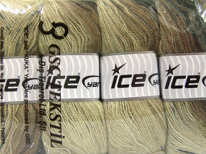Angora Active Brown, Khaki, Cream Sku:fnt2-58014