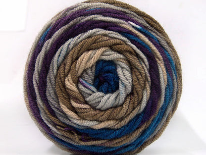 Cakes Blues Blue, Purple, Camel Sku:fnt2-58028