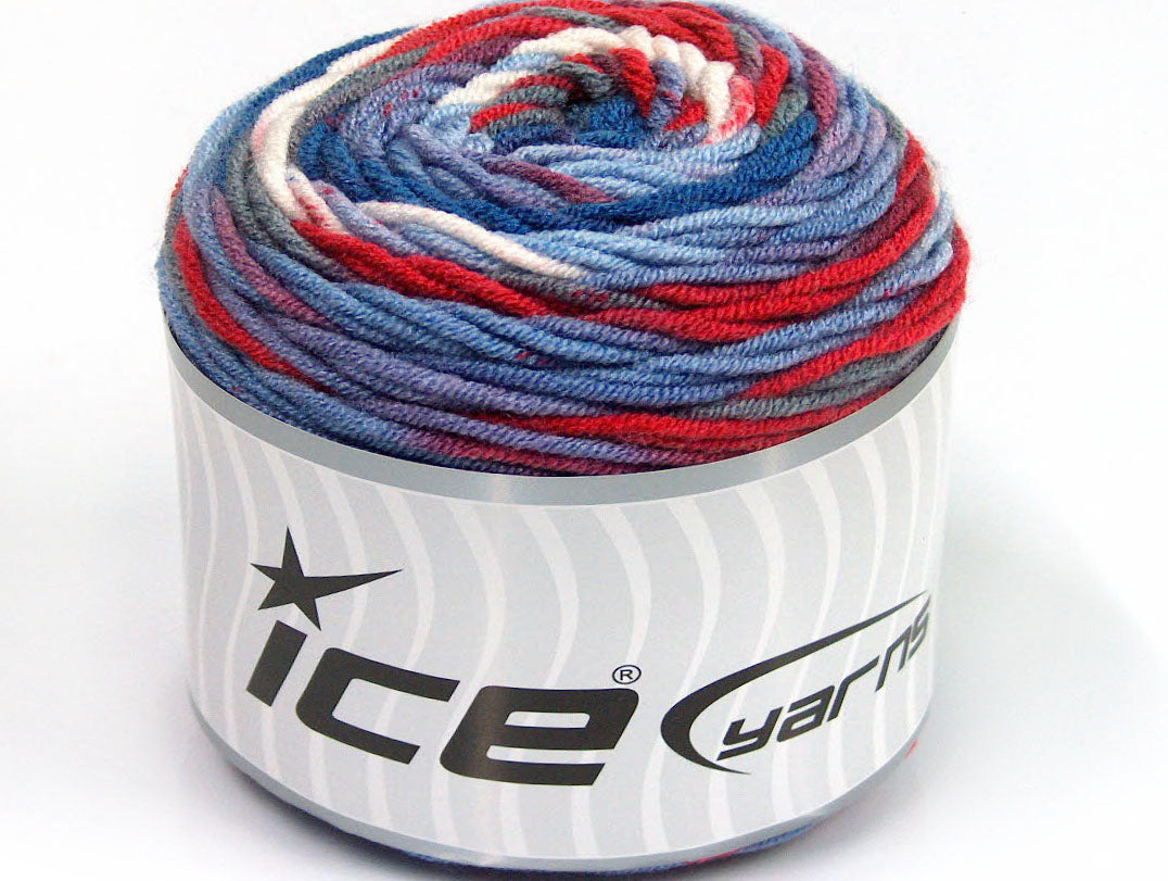Cakes Blues Blue Shades, Red, Grey, White Sku:fnt2-58030