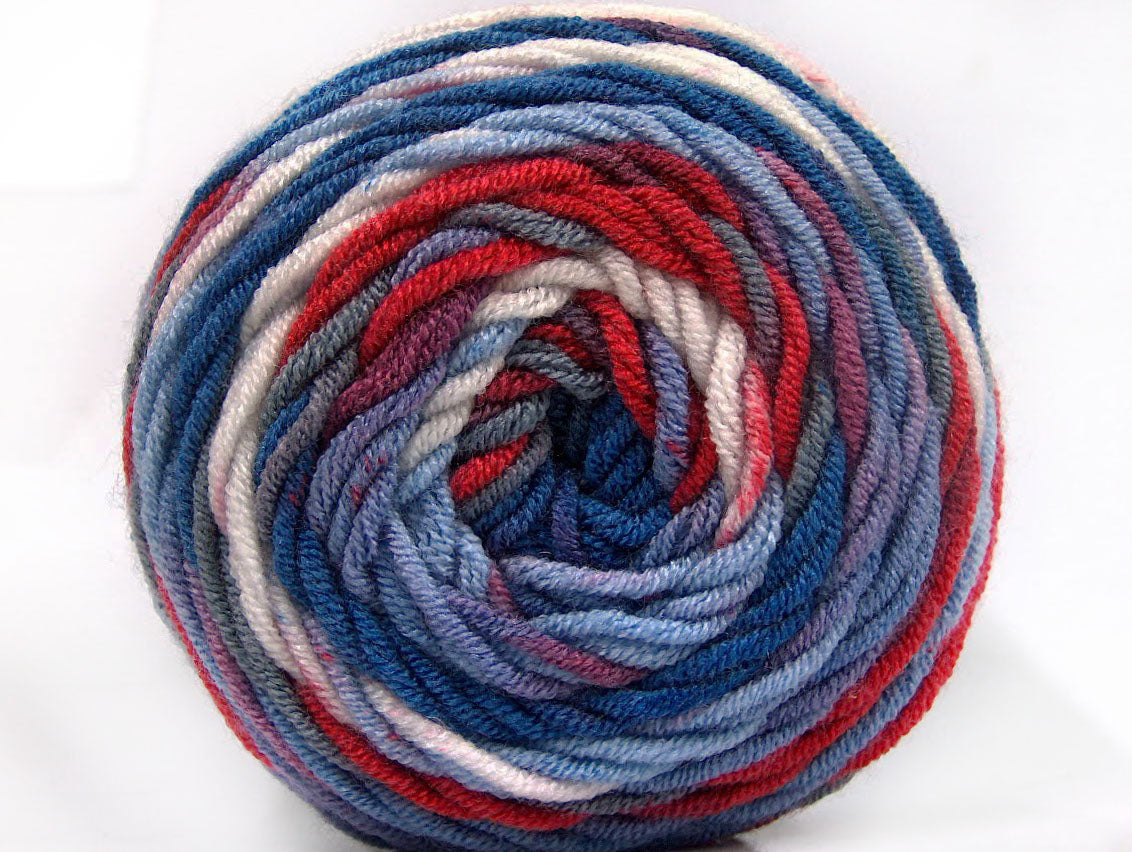 Cakes Blues Blue Shades, Red, Grey, White Sku:fnt2-58030