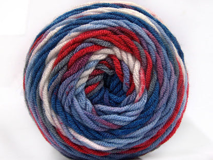 Cakes Blues Blue Shades, Red, Grey, White Sku:fnt2-58030