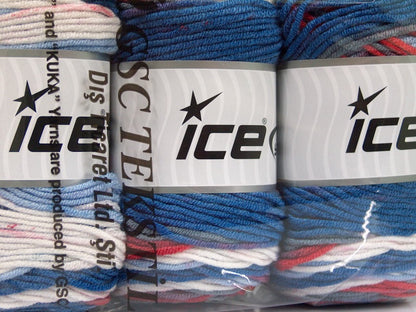 Cakes Blues Blue Shades, Red, Grey, White Sku:fnt2-58030