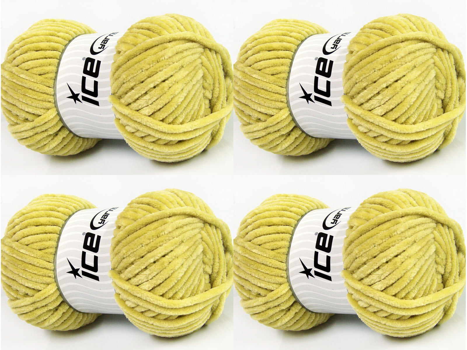 Chenille Baby Apple Green fnt2-58079