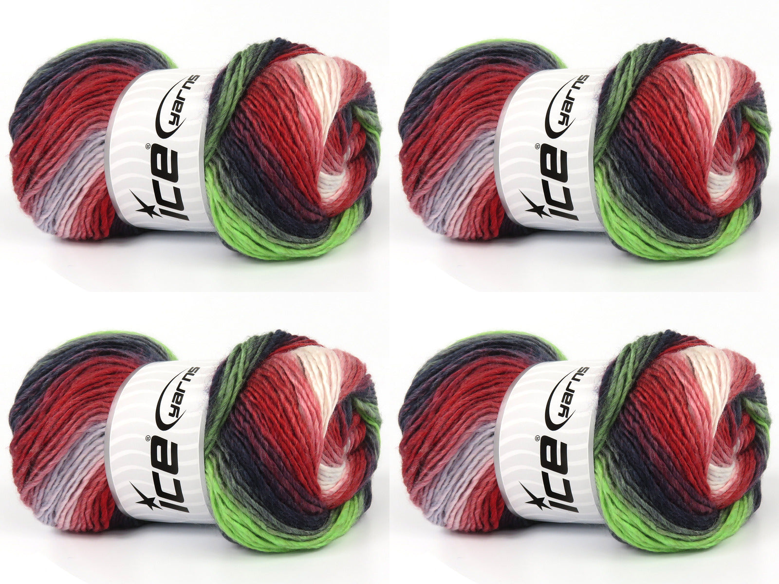 Lana Bella Purple, Red, Pink Shades, Green Shades Sku:fnt2-58145