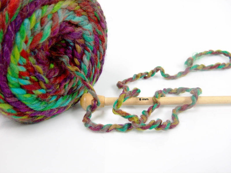 Cakes Wool Chunky Colors Green Shades, Purple, Red, Turquoise fnt2-58156