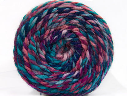 Cakes Wool Chunky Colors Turquoise, Pink, Lavender, Purple fnt2-58157