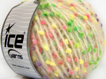 Alpaca Punto Cream, Green, Yellow, Pink, Lilac Sku:fnt2-58434