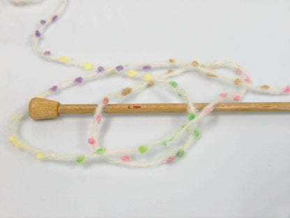 Alpaca Punto Cream, Green, Yellow, Pink, Lilac Sku:fnt2-58434