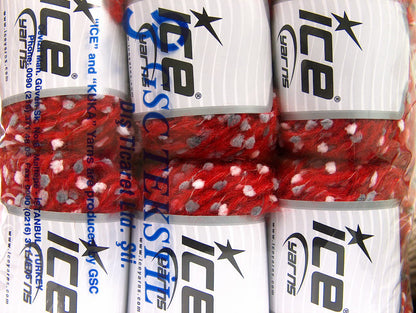 Alpaca Punto Red, Grey, White Sku:fnt2-58500