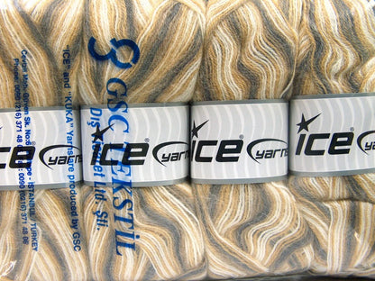 Angora Supreme Color Grey, Cream, Beige Sku:fnt2-58693