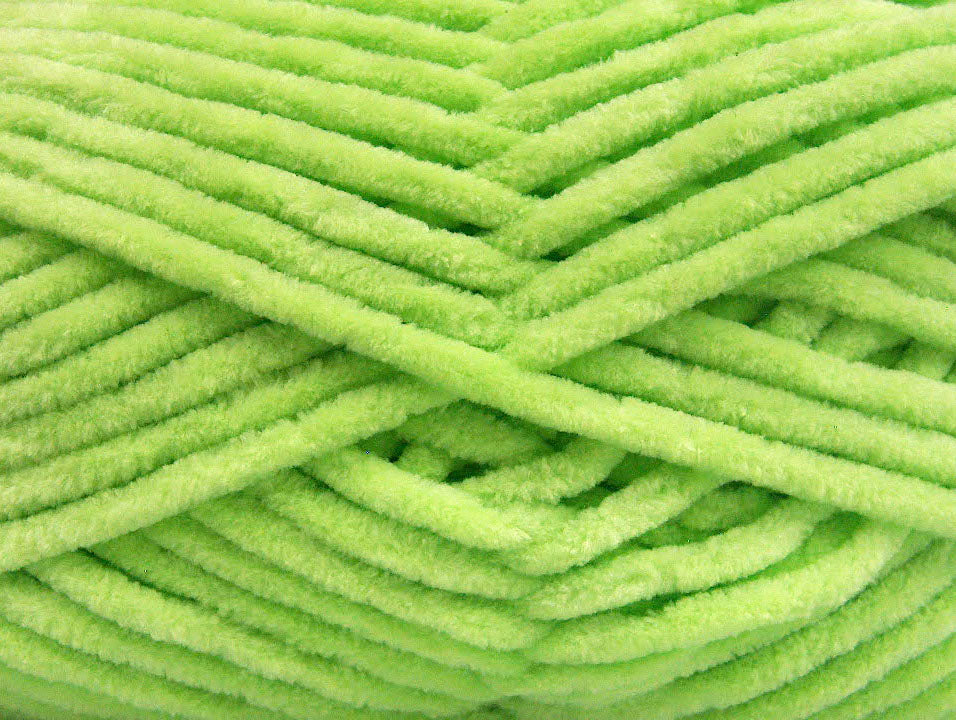 Chenille Baby Light Green Sku:fnt2-58884
