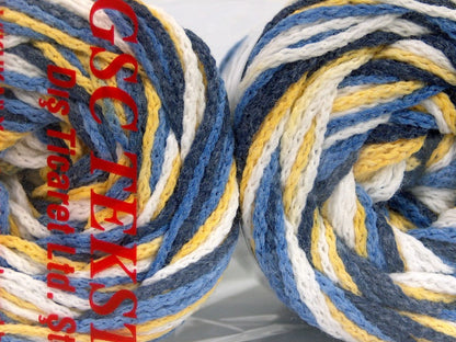Cakes Air Blue Shades, Yellow, White Sku:fnt2-59351