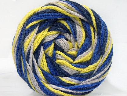 Cakes Air Blue Shades, Beige, Neon Yellow Sku:fnt2-59352