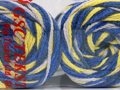 Cakes Air Blue Shades, Beige, Neon Yellow Sku:fnt2-59352
