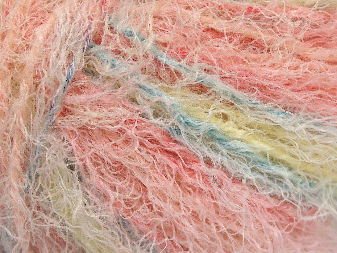 Modena Viscose Pink Shades, Baby Blue, Light Yellow Sku:fnt2-59583