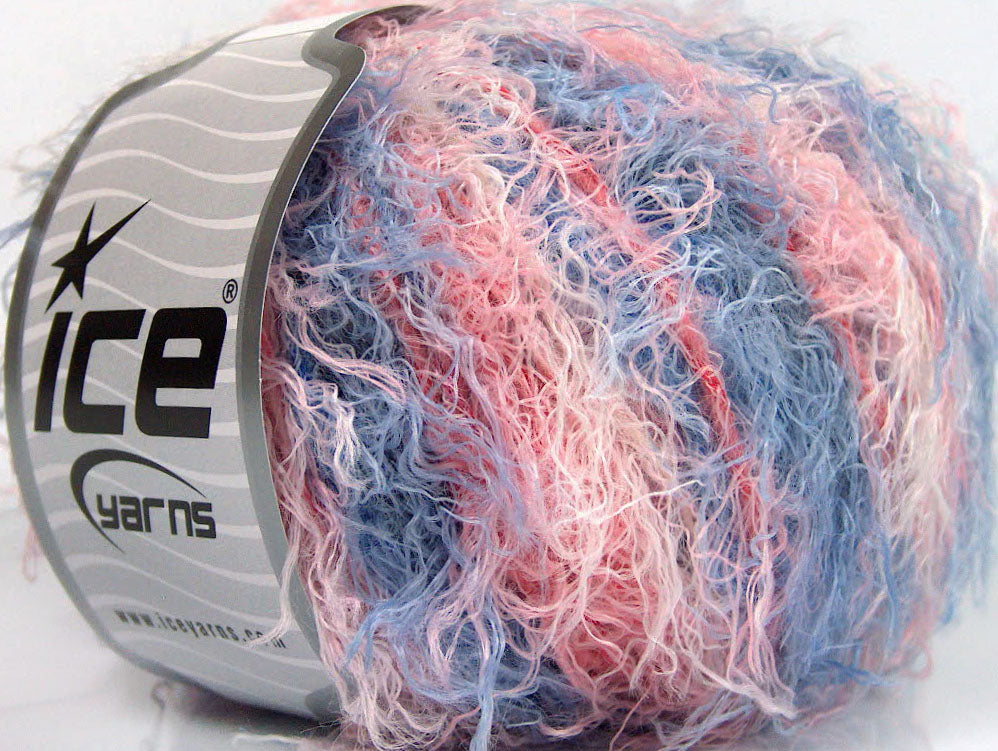 Modena Viscose Blue, Salmon Shades Sku:fnt2-59587