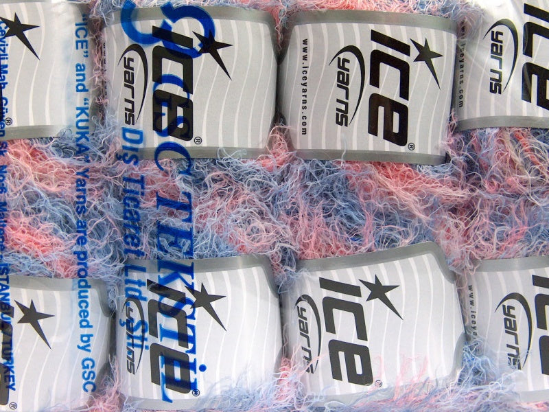 Modena Viscose Blue, Salmon Shades Sku:fnt2-59587