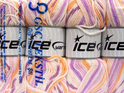 Favorite Baby Lilac Shades, Light Orange, White Sku:fnt2-59726