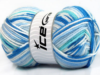 Favorite Baby Blue Shades, White Sku:fnt2-59727