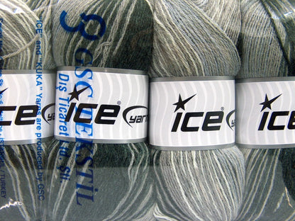 Angora Batik Black, Grey Shades Sku:fnt2-59746