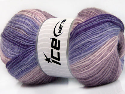 Angora Batik Lilac Shades, Purple Sku:fnt2-59754