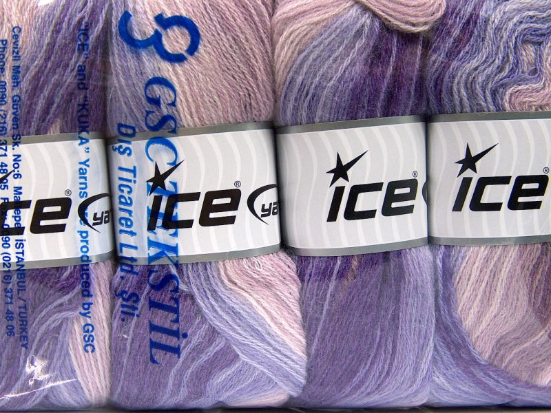 Angora Batik Lilac Shades, Purple Sku:fnt2-59754